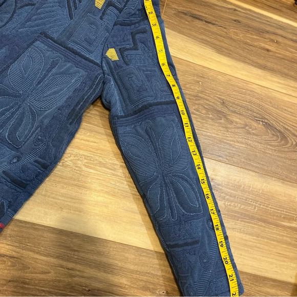 Lambrini Womens Multicolor Floral Pockets Long Sleeve Casual Jacket Sz S Blue - Picture 11 of 12